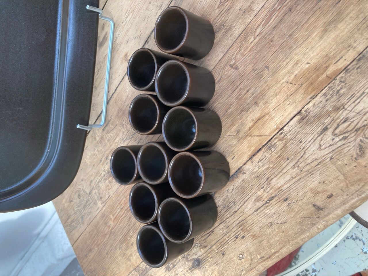 Rosenthal service in brown porcelain