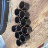 Rosenthal service in brown porcelain