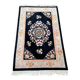 Superb vintage Chinese rug in black wool. Beijing, circa 1950