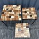 Mado jolain trio de tables basses