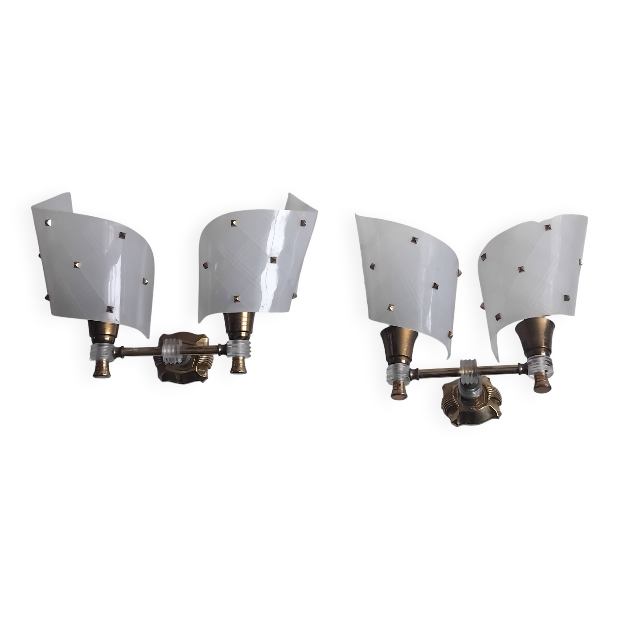 Pair of vintage wall lights