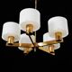 Chandelier Hans Agne Jakobsson made by AB Markaryd in Sweden around 1960, marked.