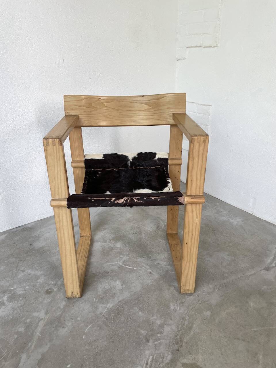 Oak chairs with armrests Ate Van Apeldoorn