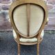 Pair of louis xvi style living room armchairs