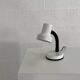 Grey industrial desk lamp