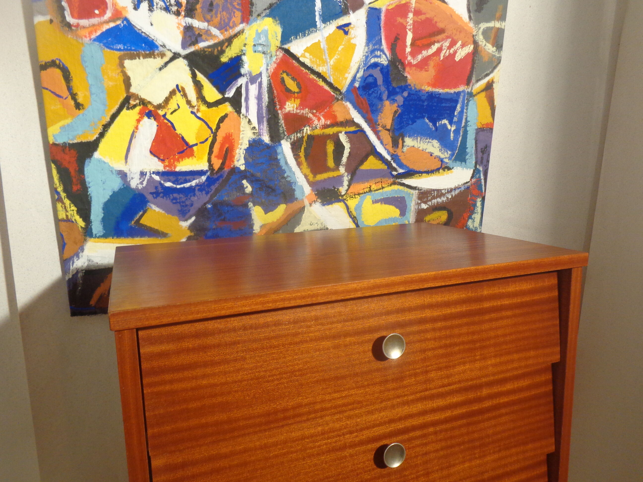 Vintage 1960s chest odf drawers