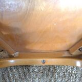Pair of Baumann type bistro chairs stamped PTT