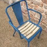 Suite of 4 Tolix chairs