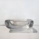 Transparent glass centrepiece by Orrefors, Sweden, 1960s.
