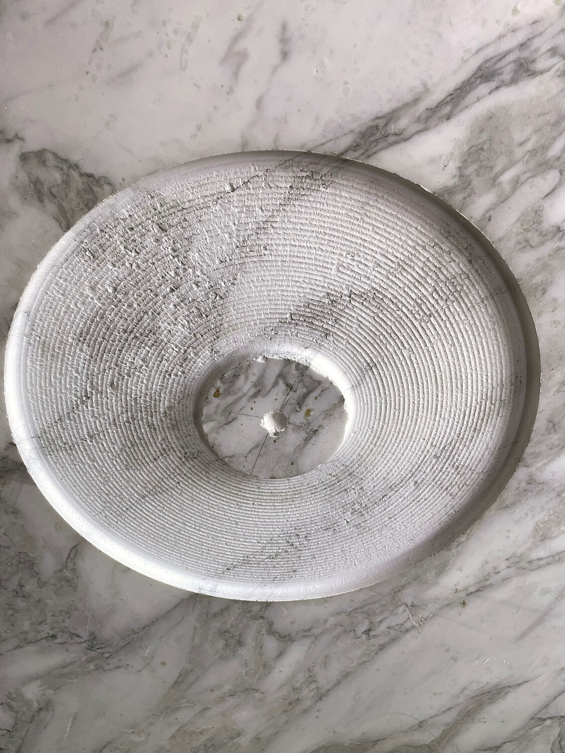 Angelo Mangiarotti white marble dining table model M1