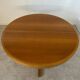 Vintage 70s Scandinavian design oak extendable table