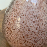 Shepherd lamp in bubbled glass