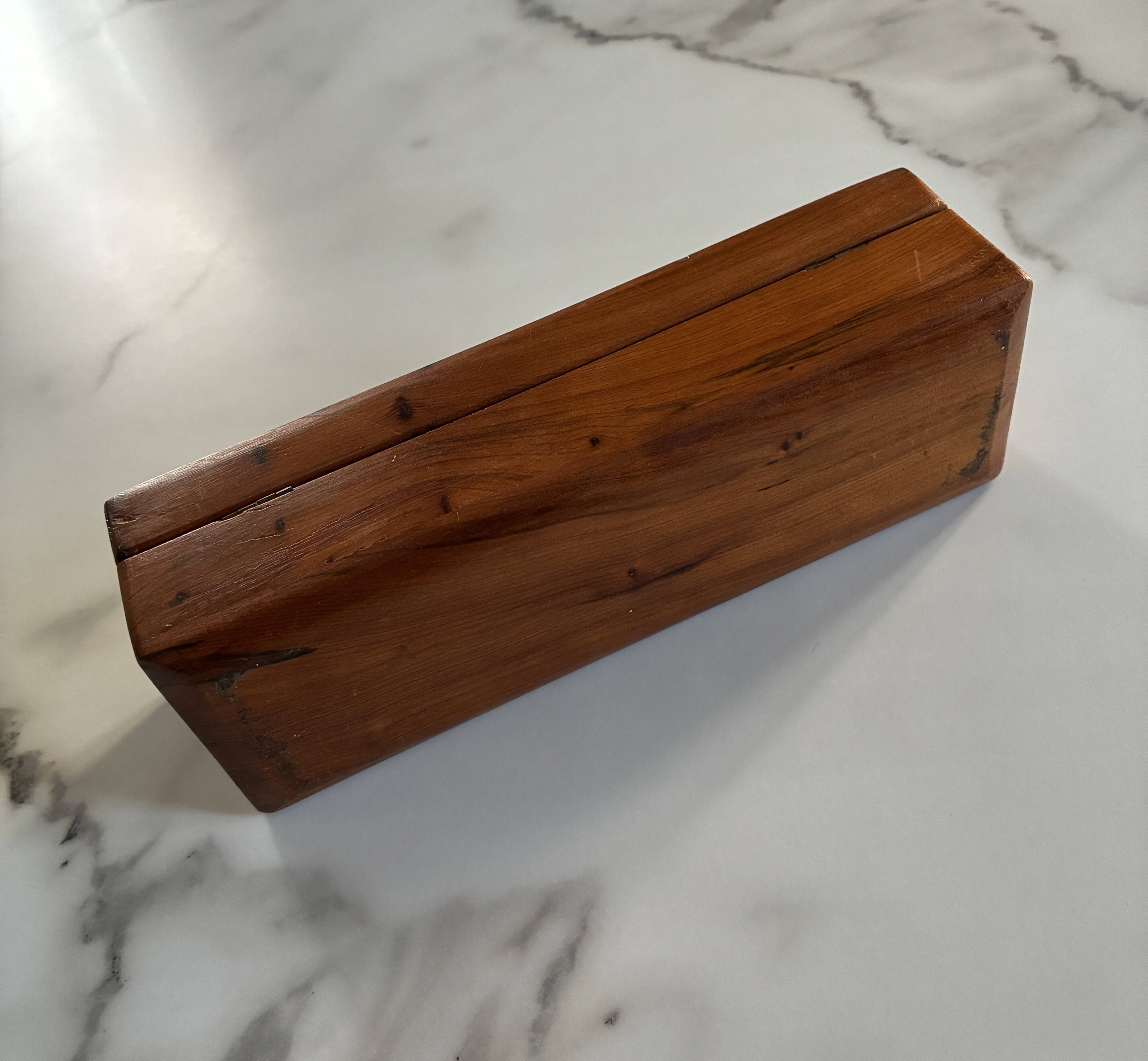 Pretty vintage marquetry box