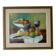 Original Swedish oil painting on canvas from the mid-century "Still Life with Bowl of Fruit" by Eric Lundgren -