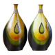 Late 20th Century African Vases, 1950s, Set of 2