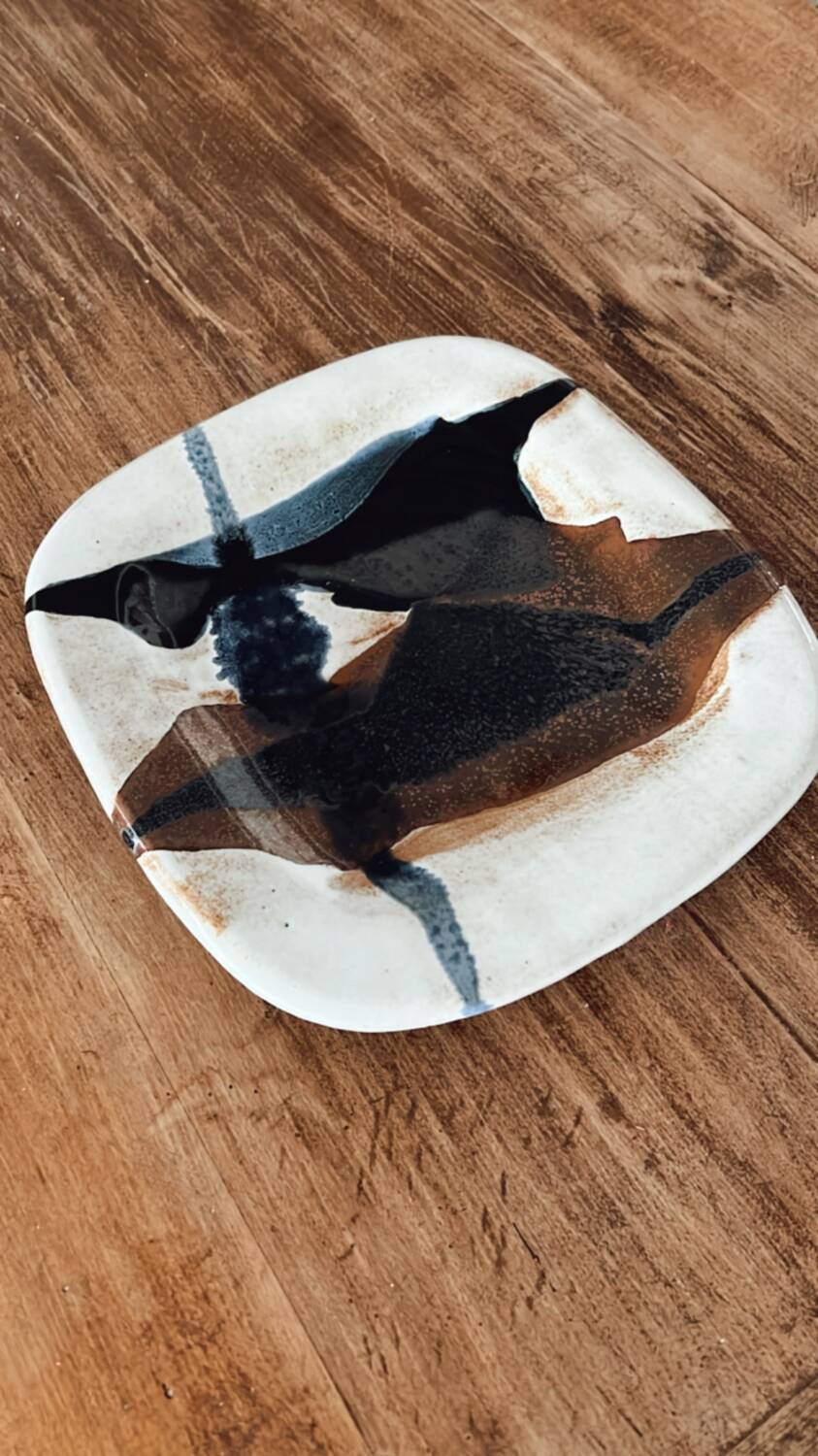 Jacques pouchain dish unique piece