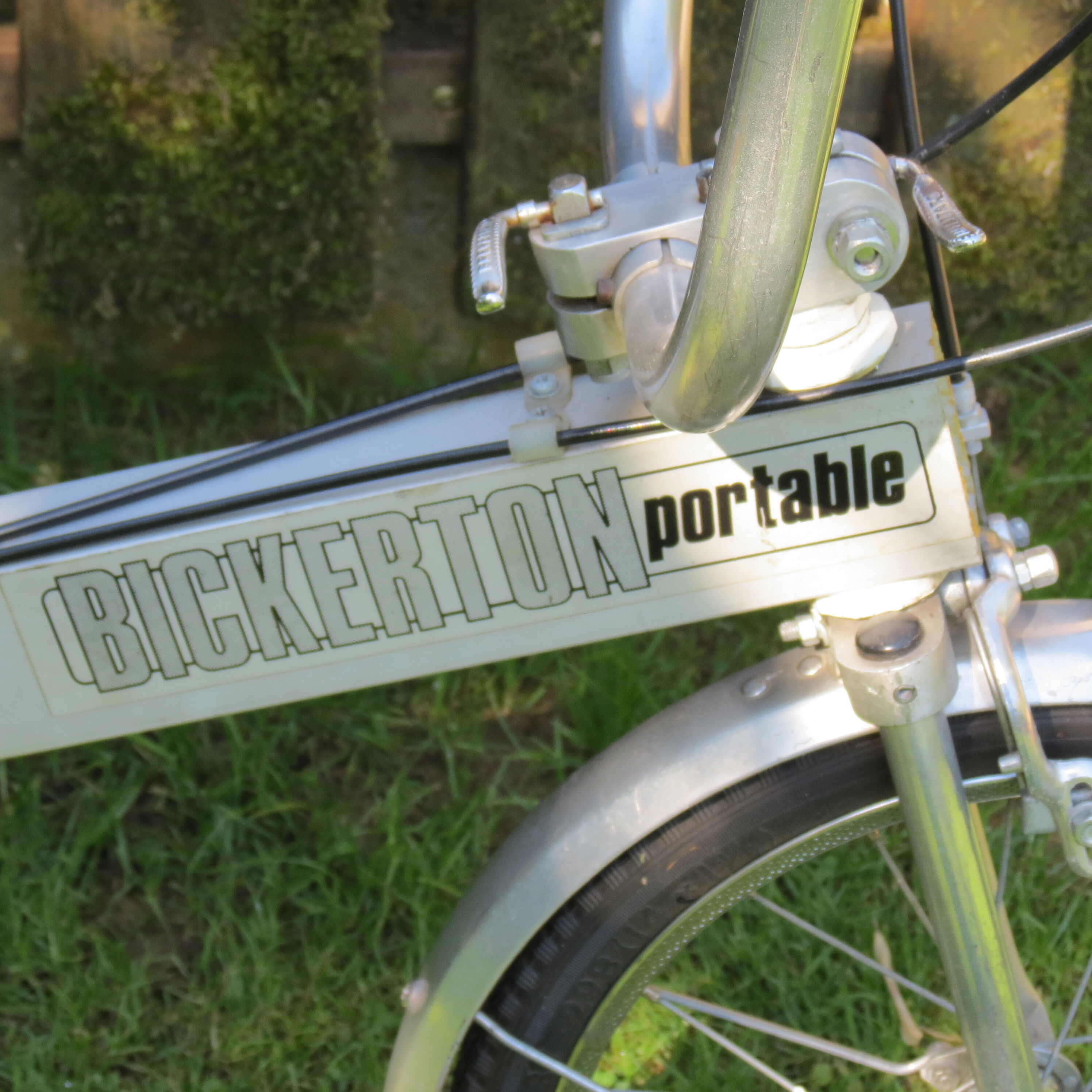 1970s aluminium fold up bike Bickerton portable