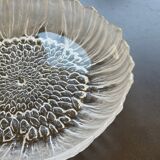 Antique crystal presentation plate