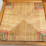 Straw chairs from the 1950s