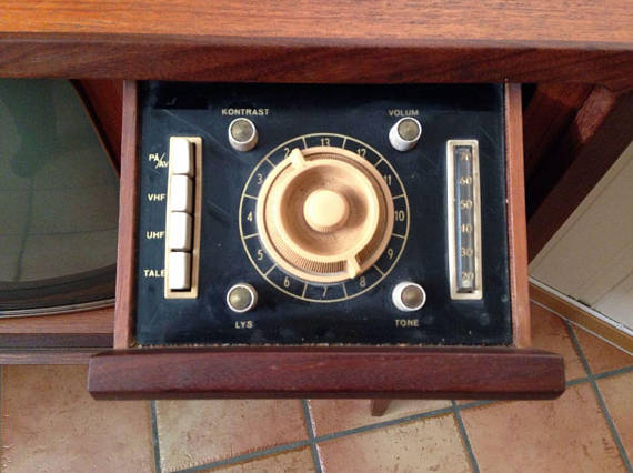 Television Scandinavian retro 60s