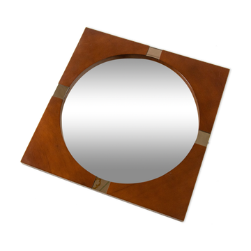 1970s vintage wall mirror