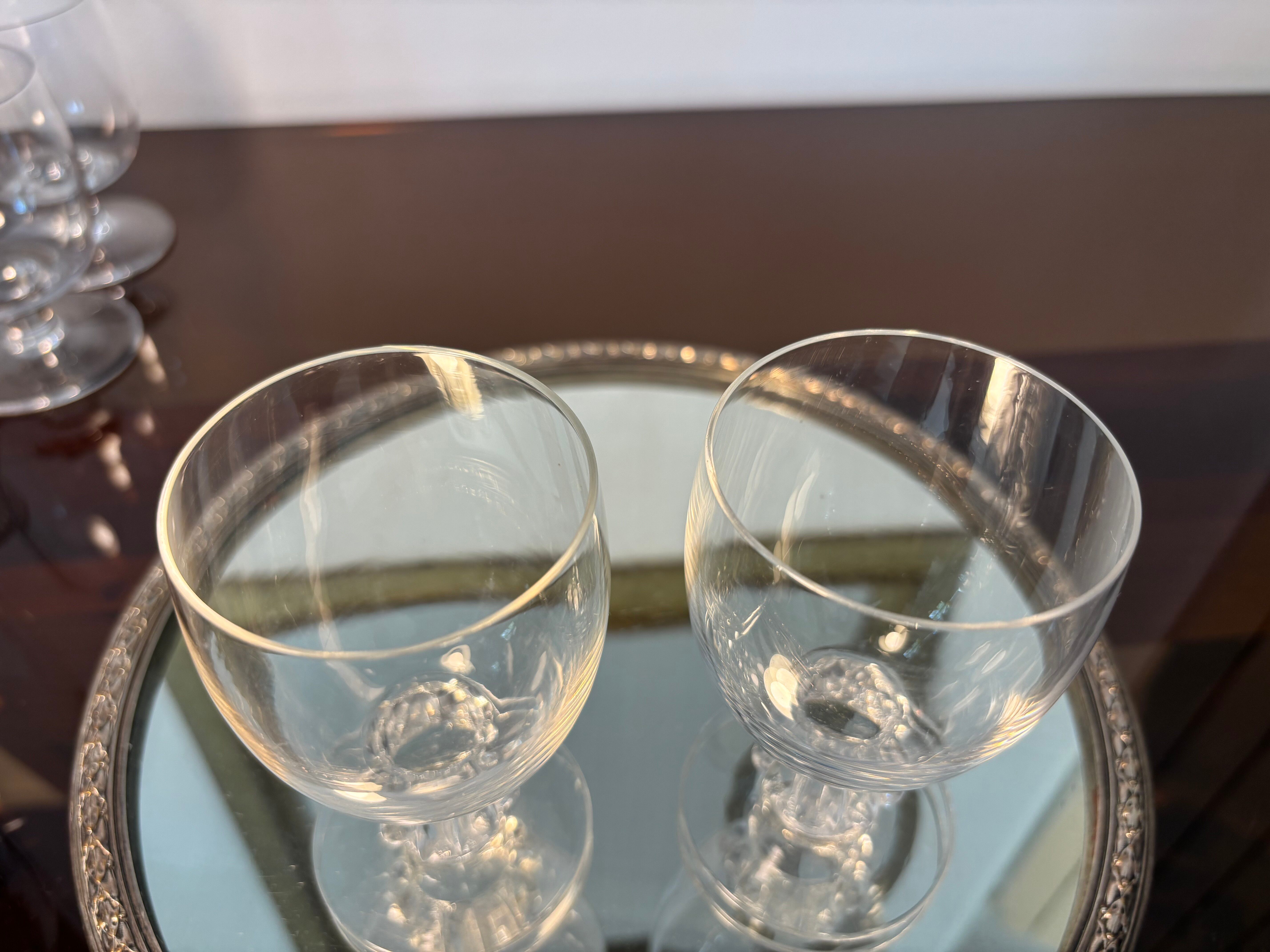 2 verres m.Alger R.Lalique avant 1945