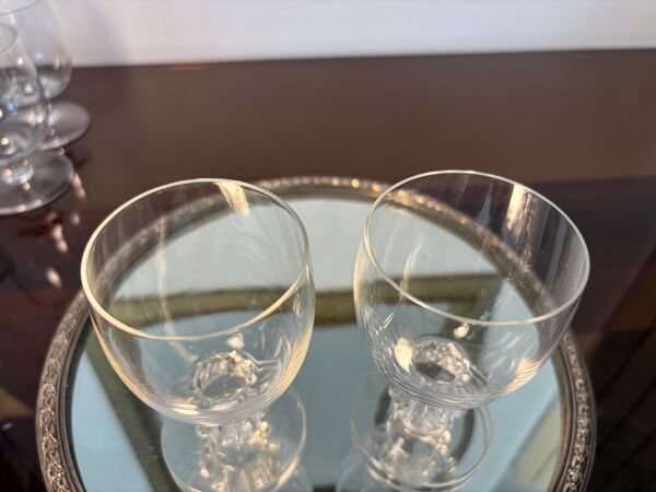 2 verres m.Alger R.Lalique avant 1945