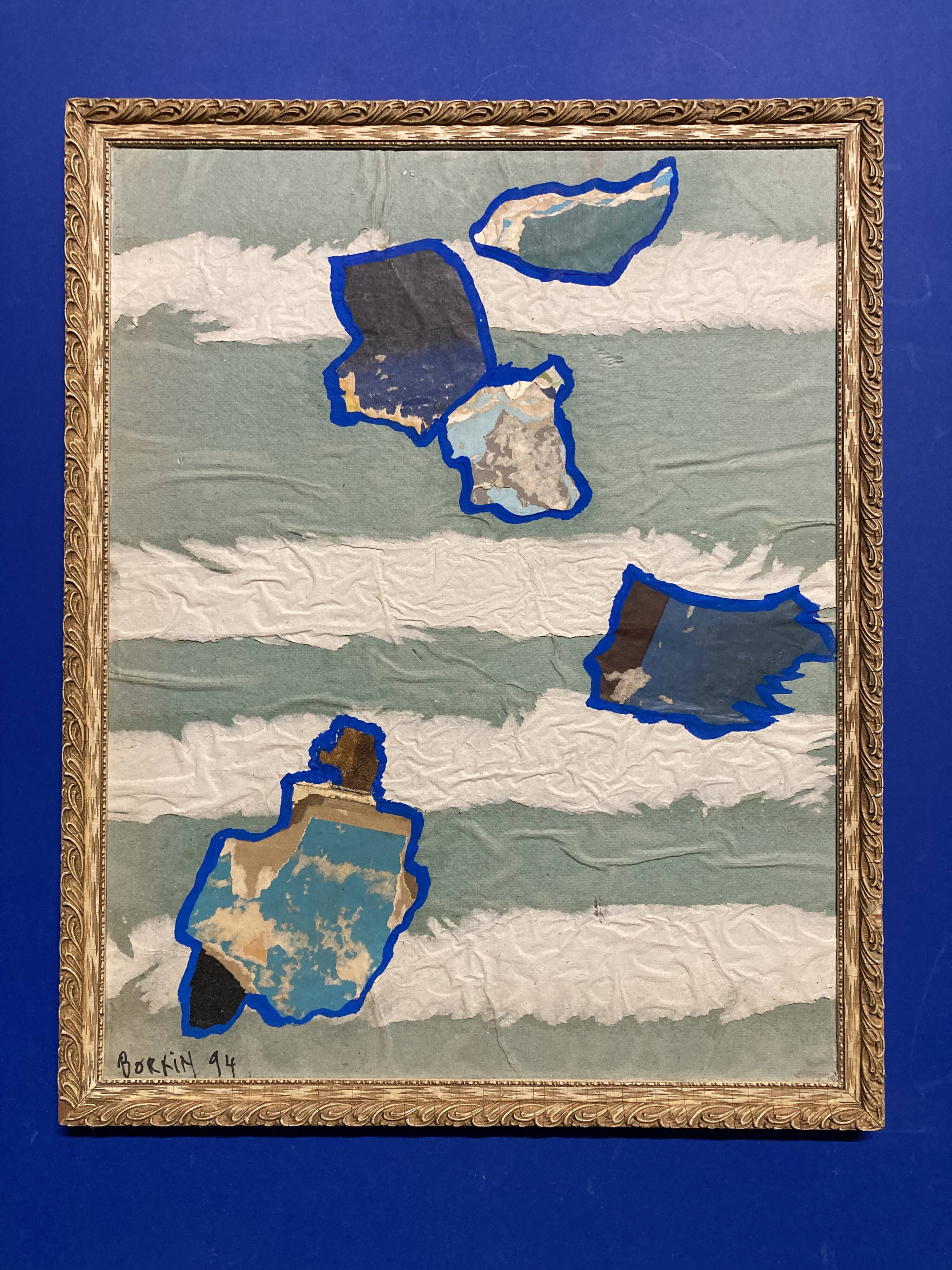 Borkin (born 1932), Constellation, Paper Collage, 1994