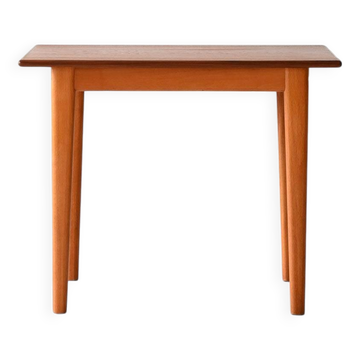 Table basse scandinave vintage en teck par Vistaholm