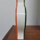 Vase design Villeroy & Boch – années 1990, plexiglas multicolore (orange,