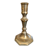 Haute Époque bronze candlestick