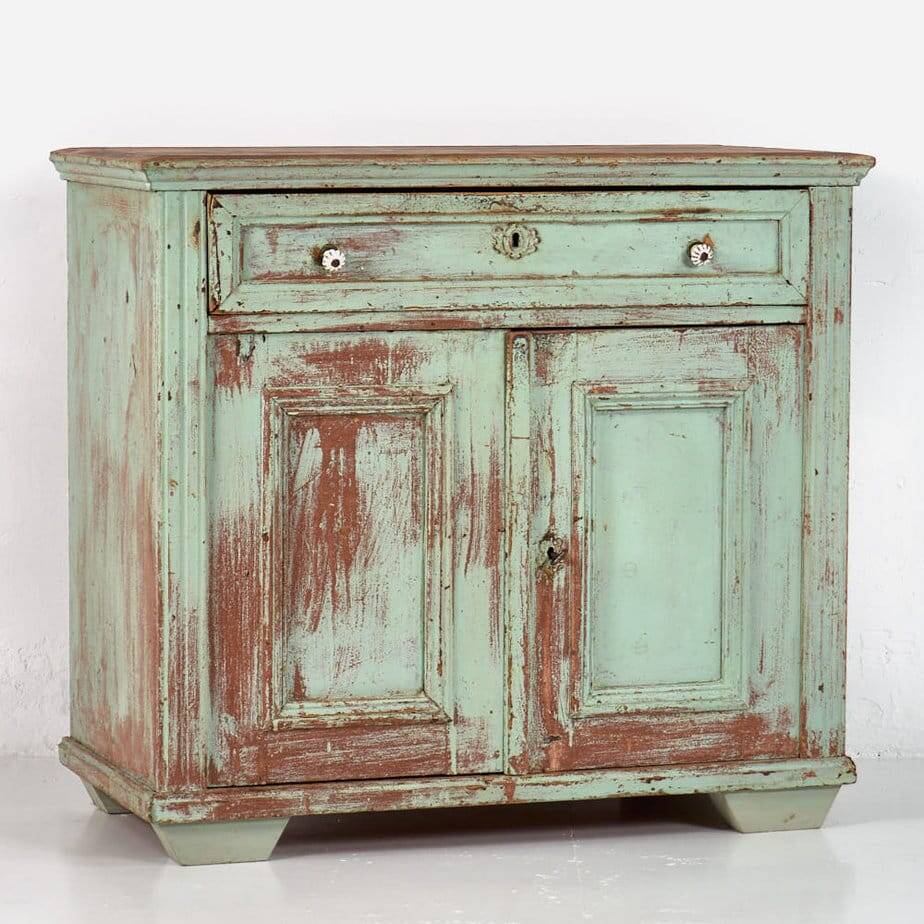 Antique solid wood sideboard, circa 1900