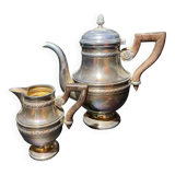 Teapot and milk jug set