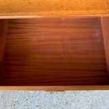 Scandinavian 4-drawer teak chest of drawers by Kempkes 1960s