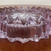 Vide poche ou cendrier vintage en verre alexandrite