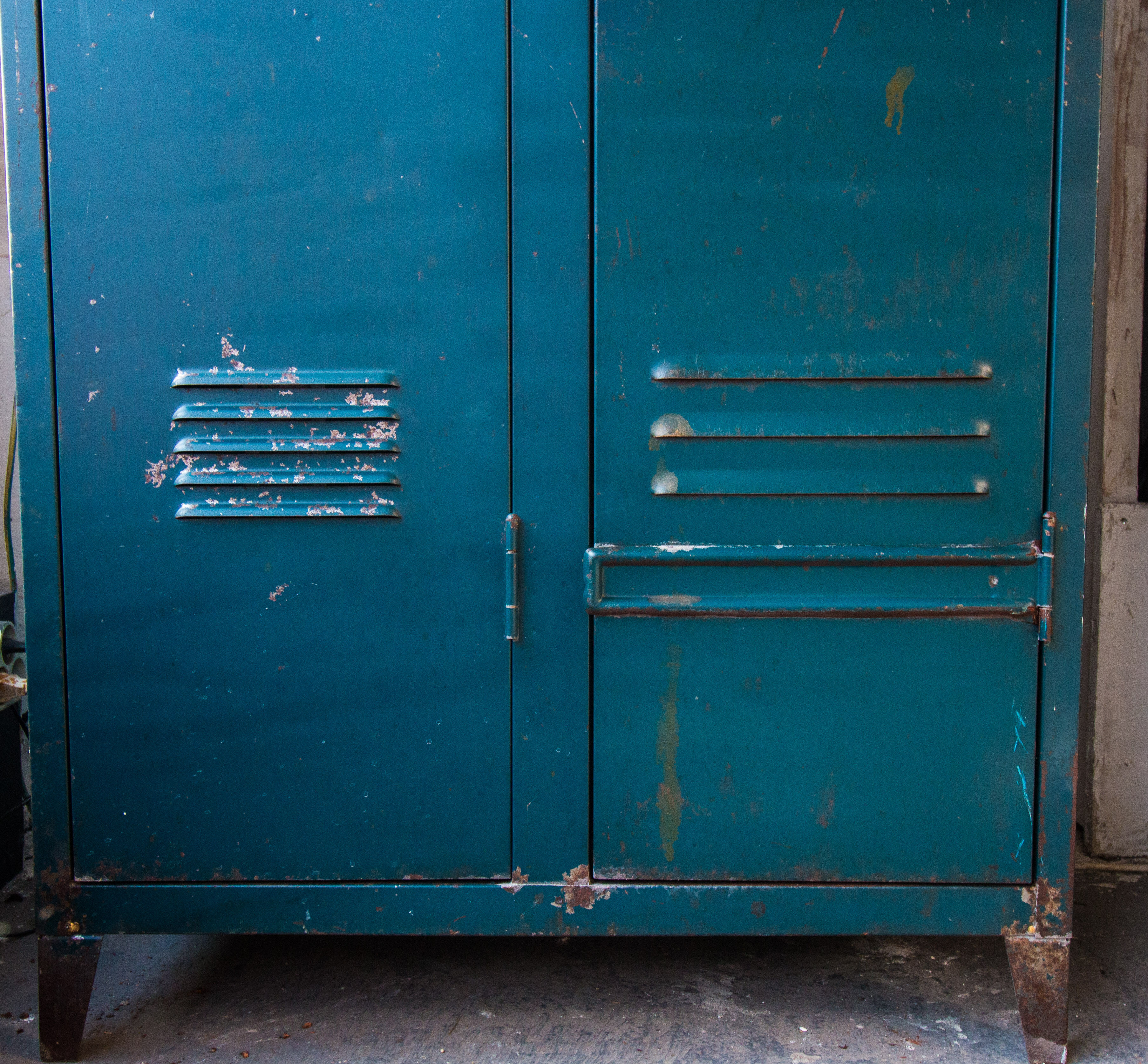 Vestiaire industriel deux portes