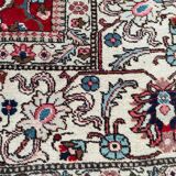 Large vintage Persian carpet tabriz 244x344 cm