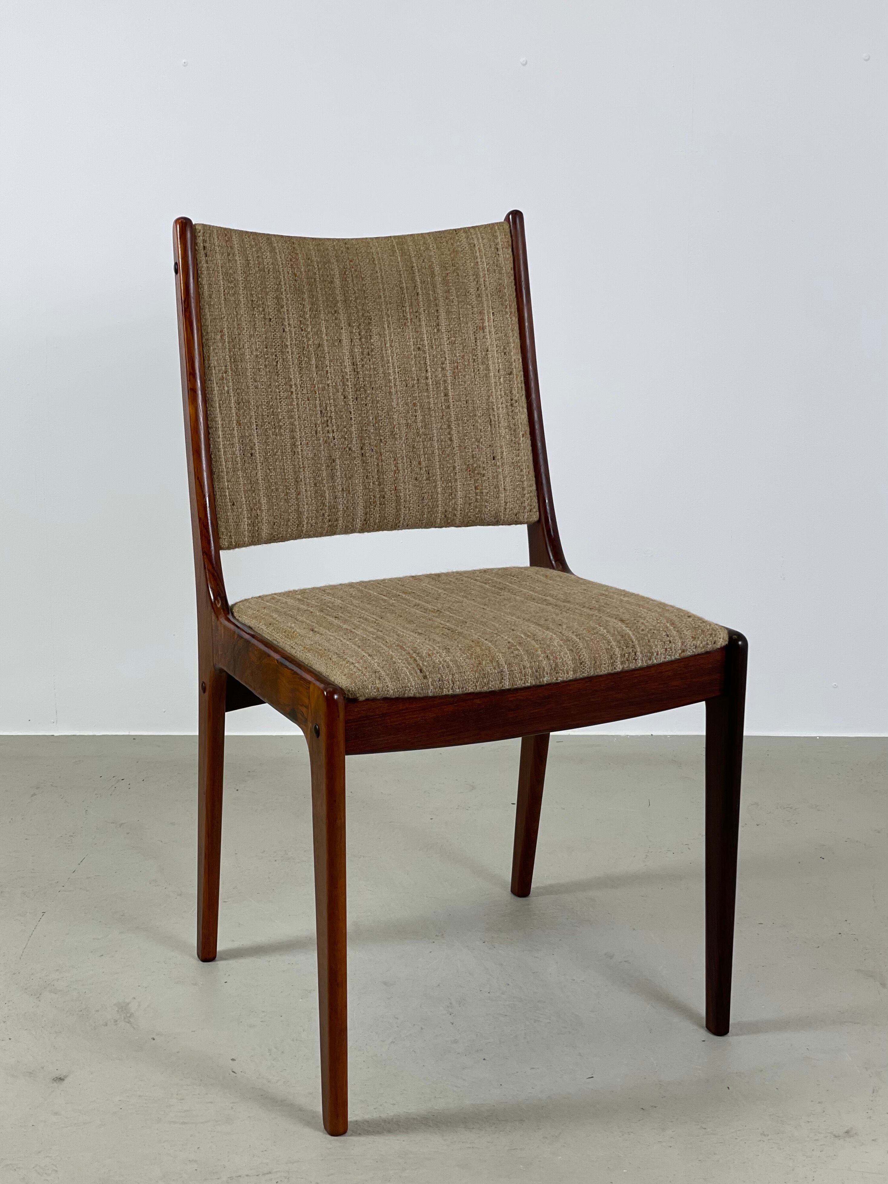 Rosewood dining chair by Johannes Andersen for Uldum Mobelfabrik 1960s