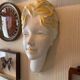 Vintage women's wall mask