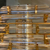 3 Venini wall lamps verre murano , Italy