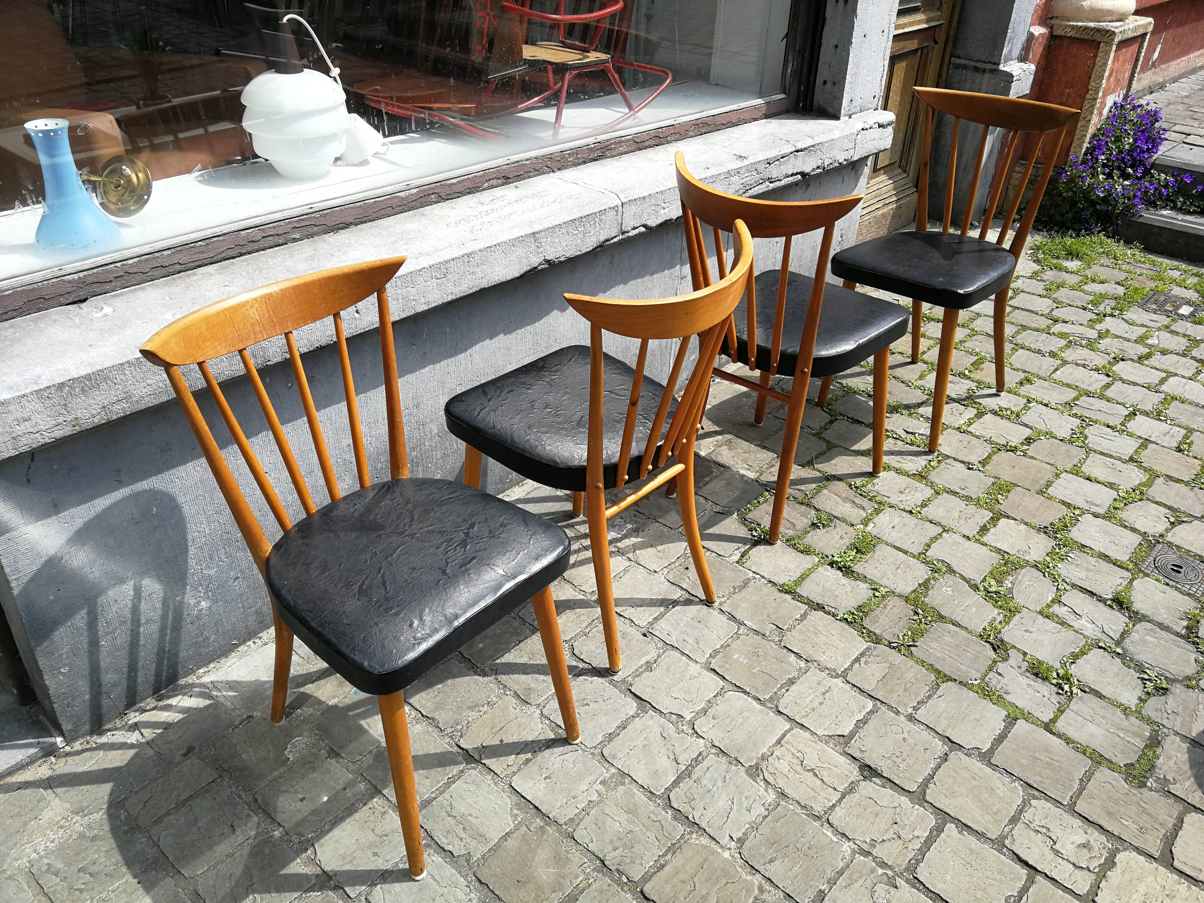 Set of 50s chairs