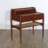 Danish teak side or bedside table from the 1960s.