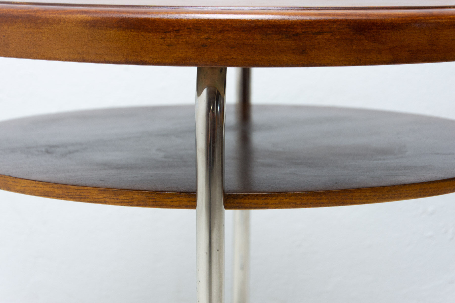 Fully restored Bauhaus coffee table by Robert Slezák, 1930s