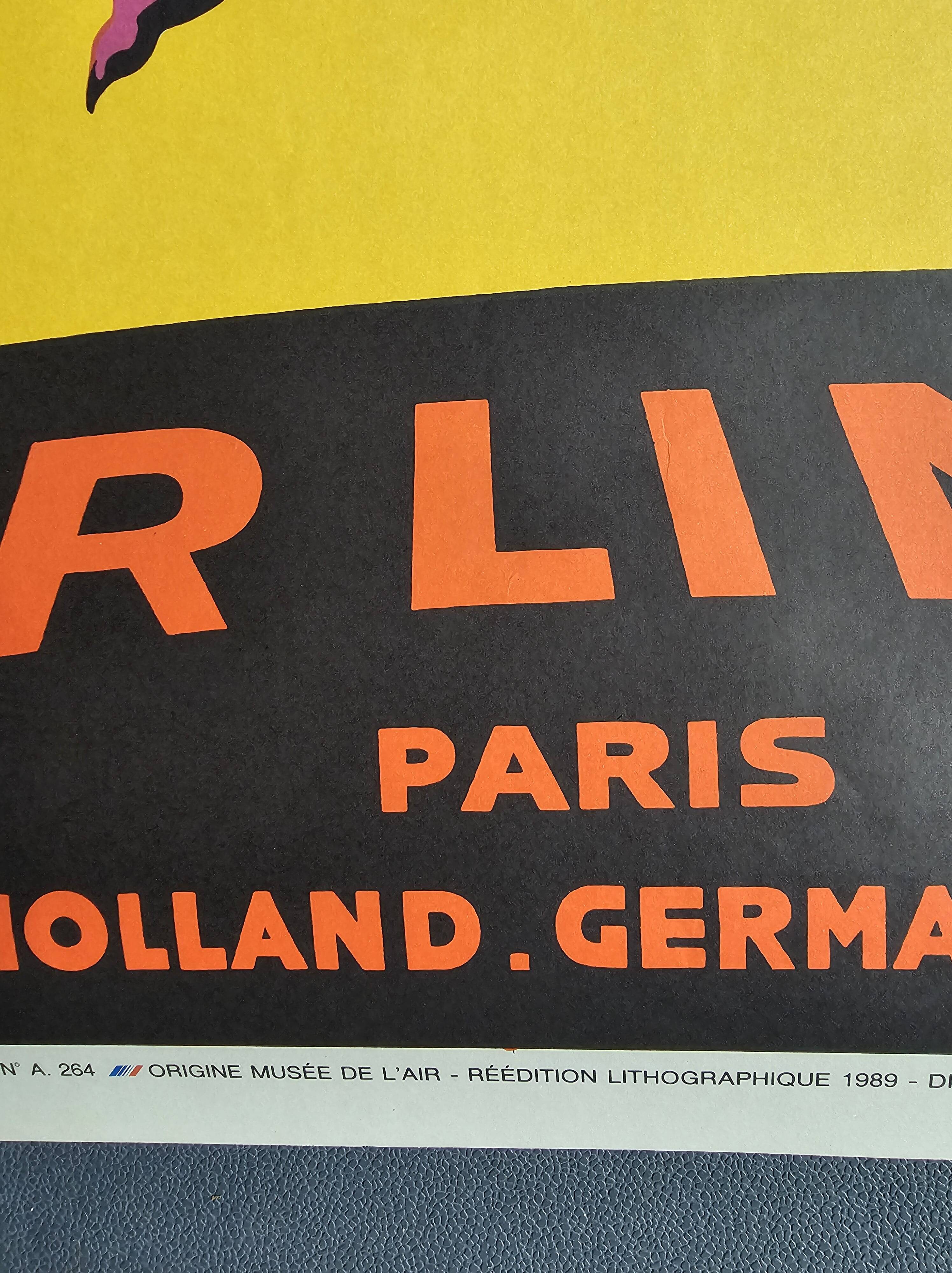 FARMAN AIRLINES poster - Albert Solon