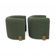 Pair of Italian Design Bouclè Armchairs
