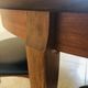 Table a manger scandinave, extensible en teck circa 60