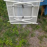 Folding garden table