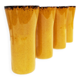 Vintage '70 ceramic buckets. Signed Le Poët-Laval. In perfect condition.