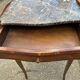 Pair of Louis XV bedside tables, early 20th century, marquetry and marble