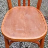 Set of 6 old bistro chairs 2 Thonet and 4 Baumann